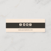 Kledingkleding Labels donkerbruine donkerbruine pr (Achterkant)