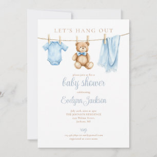 Kledinglijntje voor jongetje All-in-one baby showe Kaart