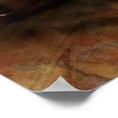 Kledingmandje en garen poster (Hoek)