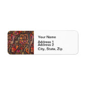 Klee Abstract Bos Expressionistische Moderne Kunst Etiket (Voorkant)