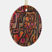 Klee Abstract Bos Expressionistische Moderne Kunst Keramisch Ornament (Rechts)