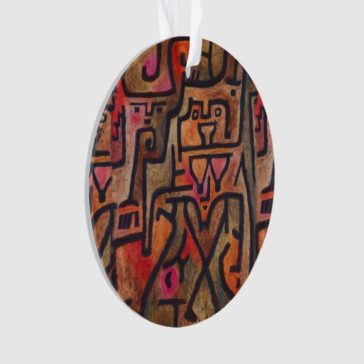 Klee Abstract Bos Expressionistische Moderne Kunst Ornament (voorkant)