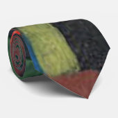 Klee - Abstracte kleurharmonie Stropdas (Opgerold)