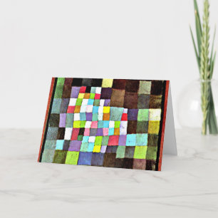 Klee - abstractie met referentie... kaart