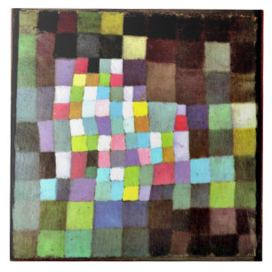 Klee - Abstractie met Referentie Tegeltje