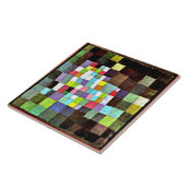 Klee - abstractie met referentie... tegeltje (Zijkant)