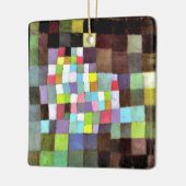 Klee Abstractie met Referentie...Tree Keramisch Ornament (Links)