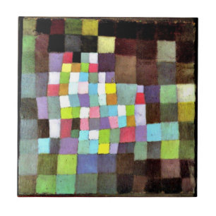 Klee - Abstractie met verwijzing...Boom Tegeltje