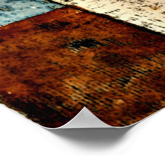 Klee - Adam en kleine Eva Poster (Hoek)