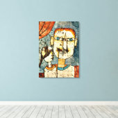 Klee - Adam en Little Eve Canvas Afdruk (Insitu (Houten vloer))