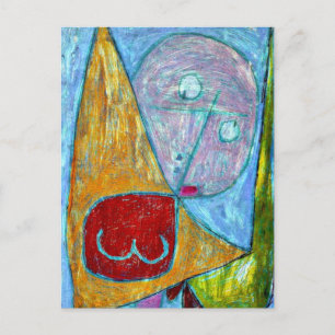 Klee - Angel stille Feminine Briefkaart