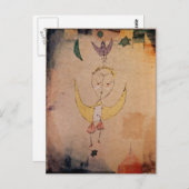 Klee - Angelus Descendens Briefkaart (Voorkant / Achterkant)