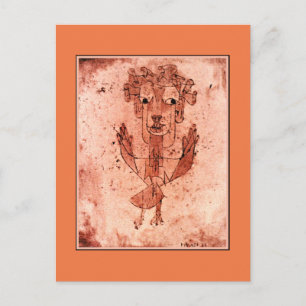 Klee - Angelus Novus (New Angel) Briefkaart