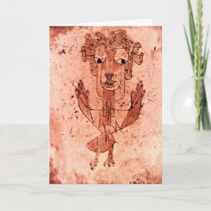 Klee - Angelus Novus (New Angel) Kaart