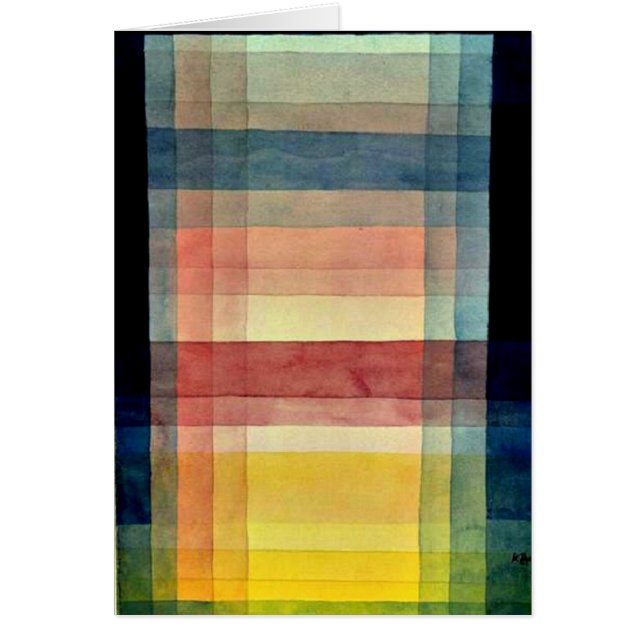 Klee - Architectuur van de Plain-1923 (Voorkant)