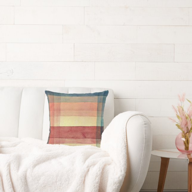 Klee - Architectuur van de vlakte Kussen (Bank)