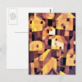 Klee - Autumnal Place, 1921 Briefkaart (Voorkant / Achterkant)