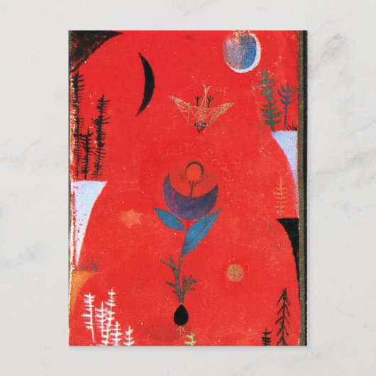 Klee - Bloem Mythe Briefkaart (Voorkant)