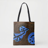 Klee - Blue Bird-Pumpkin Tote Bag (Voorkant)