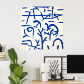 Klee - Boats in het bloed Poster (Thuiskantoor)