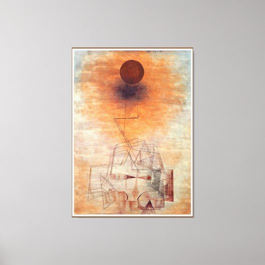 Klee - Bounds of the Intellect Canvas Afdruk (Voorkant)