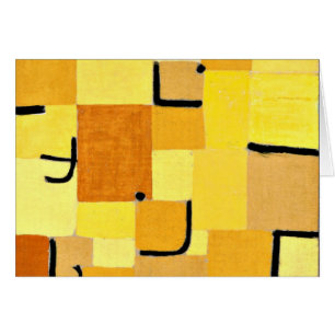 Klee - Caractères en Jaune