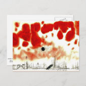 Klee - Clouds over Bor Briefkaart (Voorkant / Achterkant)