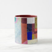 Klee - Colorful Architecture, beroemde kunst, Mok (Midden)