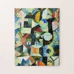 Klee - Compositie met de Gele Halve Maan Legpuzzel