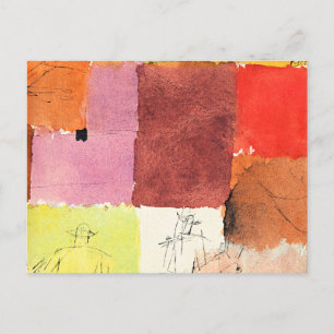 Klee - Compositie met figuren, Briefkaart