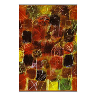 Klee - Cosmic Composition, 1919 Perfect Poster