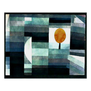 Klee - De boodschapper van de herfst Perfect Poster