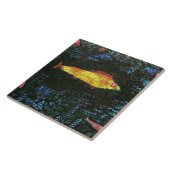 Klee: De goudvis Tegeltje (Zijkant)
