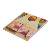 Klee - Der Ballon im Fenster Tegeltje (Zijkant)