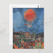 Klee - Der Luft ballon Briefkaart (Voorkant / Achterkant)