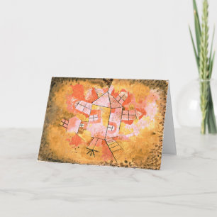 Klee - Draaiend Huis-1921 Kaart