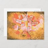 Klee - Draaiend Huis Briefkaart (Voorkant / Achterkant)