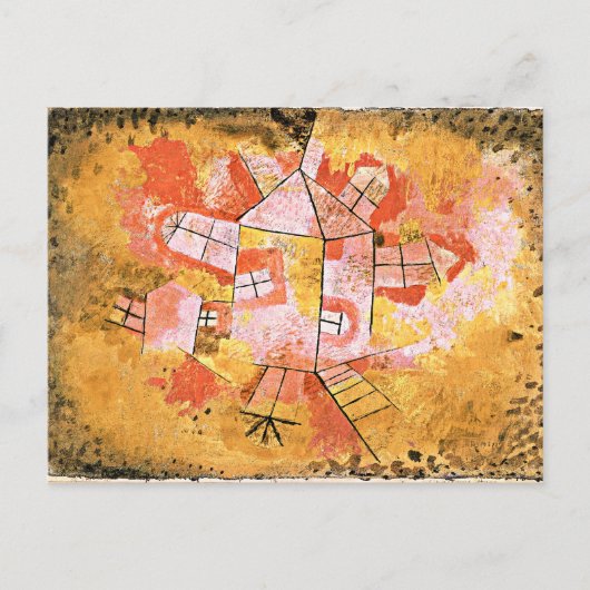 Klee - Draaihuis Briefkaart (Voorkant)