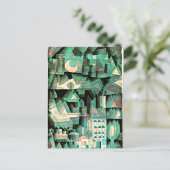 Klee - Dream City, abstracte kunst Briefkaart (Staand voorkant)