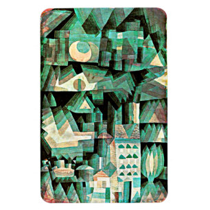Klee - Dream City, abstracte kunst Magneet