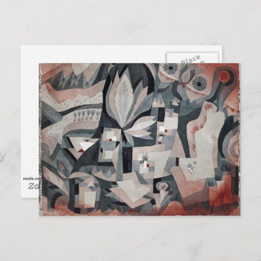 Klee - Droge Koeler Tuin Briefkaart (Voorkant / Achterkant)