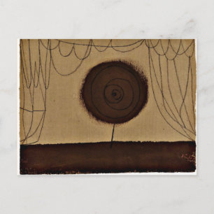 Klee - een bloeiende perrons briefkaart