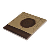 Klee - Een bloem treedt op Tegeltje (Zijkant)