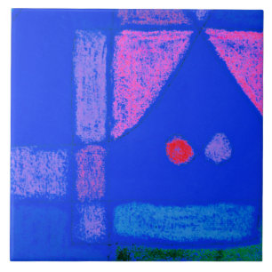 Klee - Een kleine kamer in Venetië Tegeltje