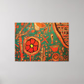 Klee - Efflorescentie Canvas Afdruk (Voorkant)