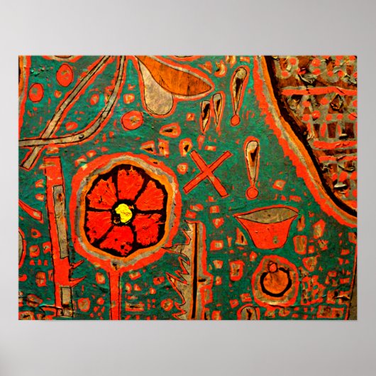 Klee - Efflorescentie Poster (Voorkant)