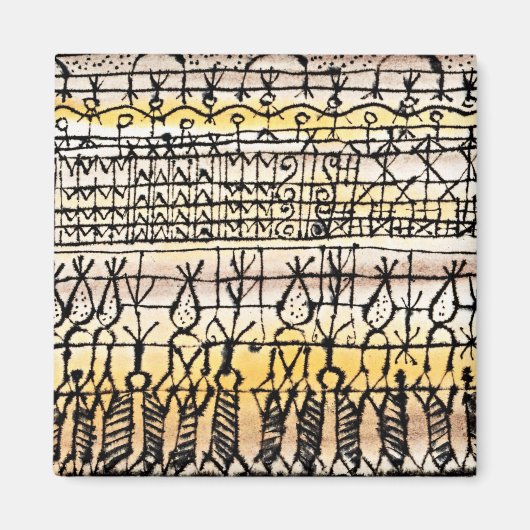 Klee - ERA. Koeling in een hete zonetuin Magneet (Voorkant)