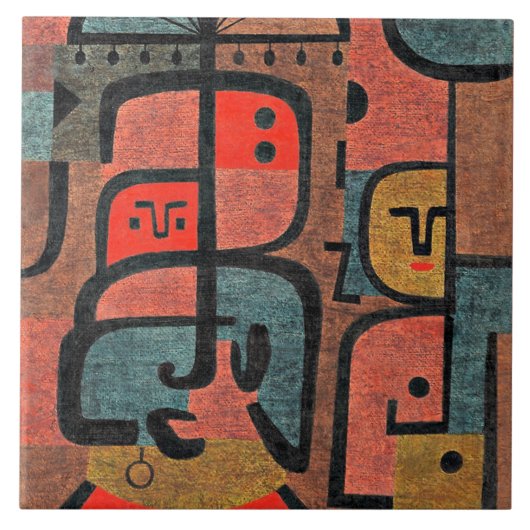 Klee - Exoten Tegeltje (Voorkant)