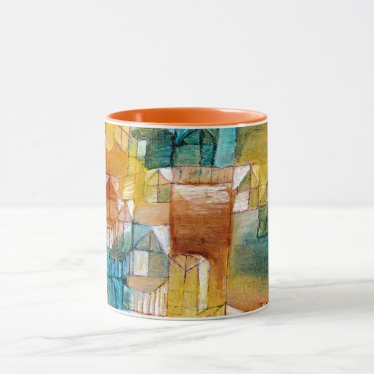 Klee - Fascade Bruin Groen Mok (Midden)