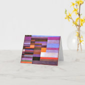 Klee - Fire Evening Kaart (Gele Bloem)